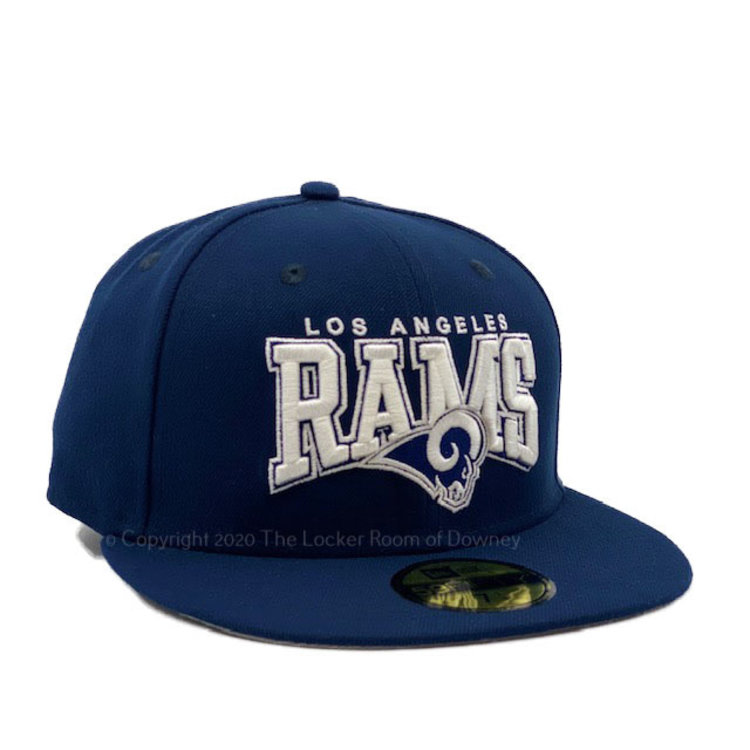 New Era Rams C Blue Arch Logo