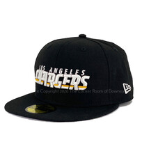 New Era Chargers C Black Wordmark