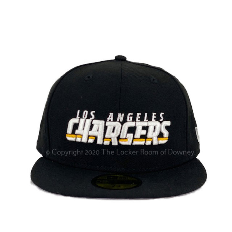 New Era Chargers C Black Wordmark