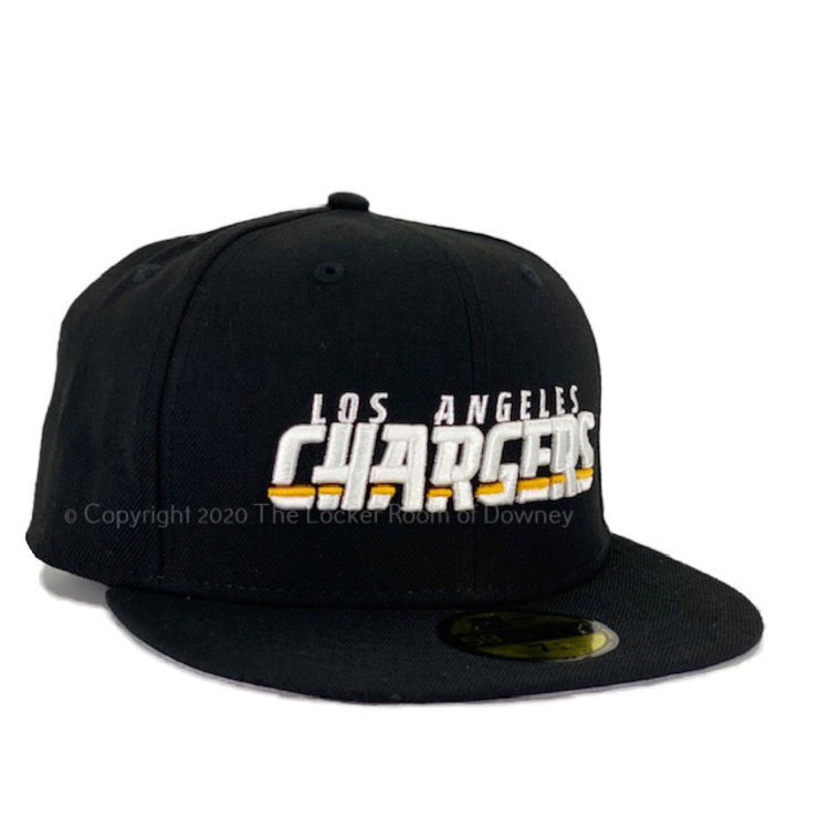 New Era Chargers C Black Wordmark