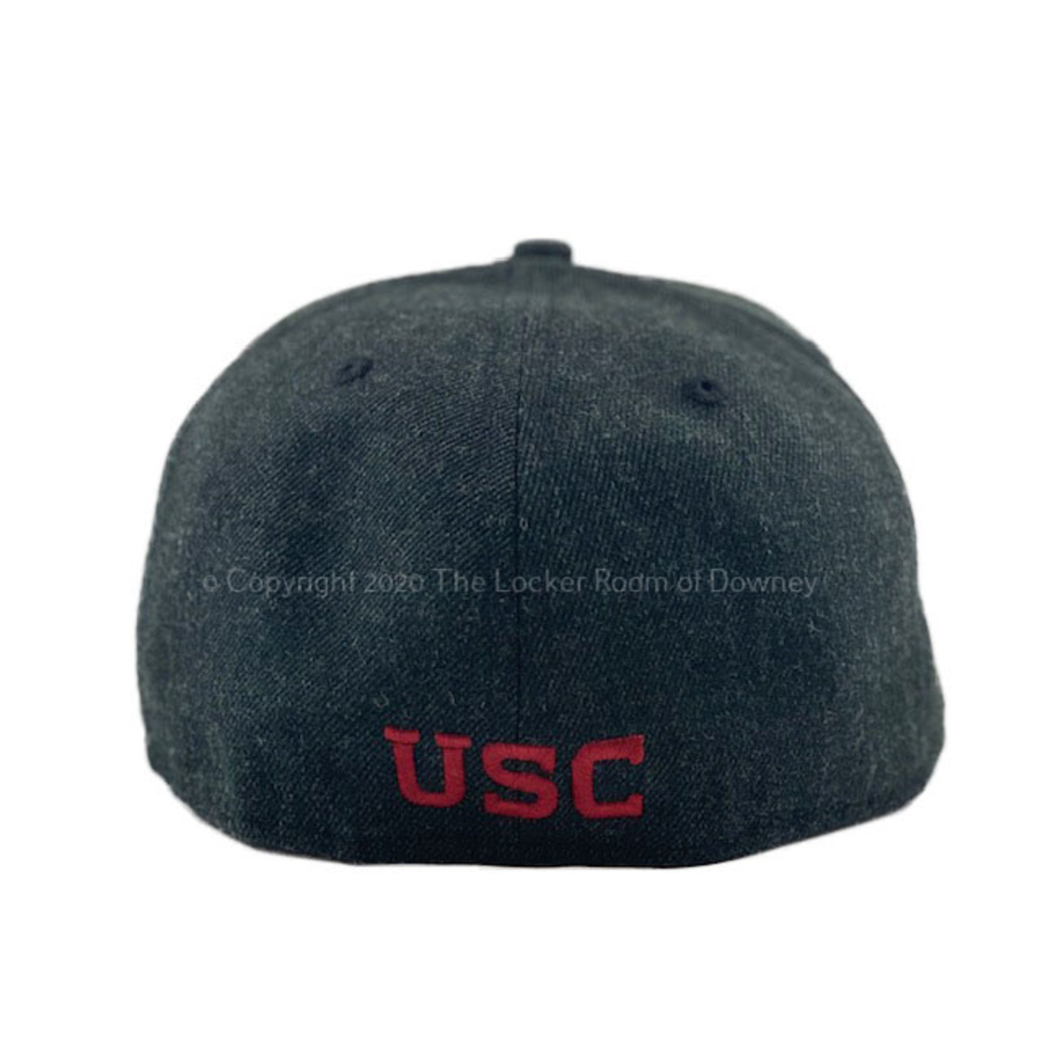 USC Trojans Elastic Strap Toddler New Era Heather Tot Cap Hat Burgundy Grey