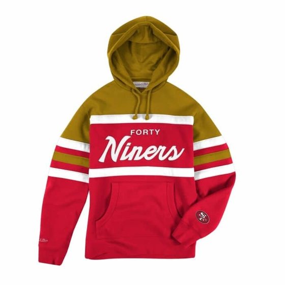 LA Rams Mitchell & Ness Head Coach Hoodie - The Locker Room of Downey