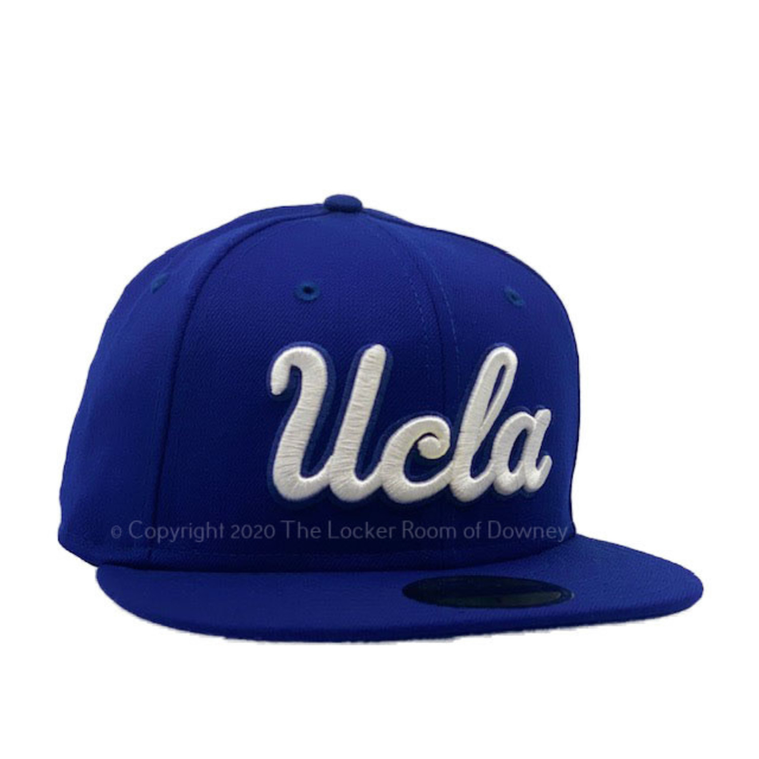 Men's New Era White/Blue UCLA Bruins Basic Low Profile 59FIFTY Fitted Hat