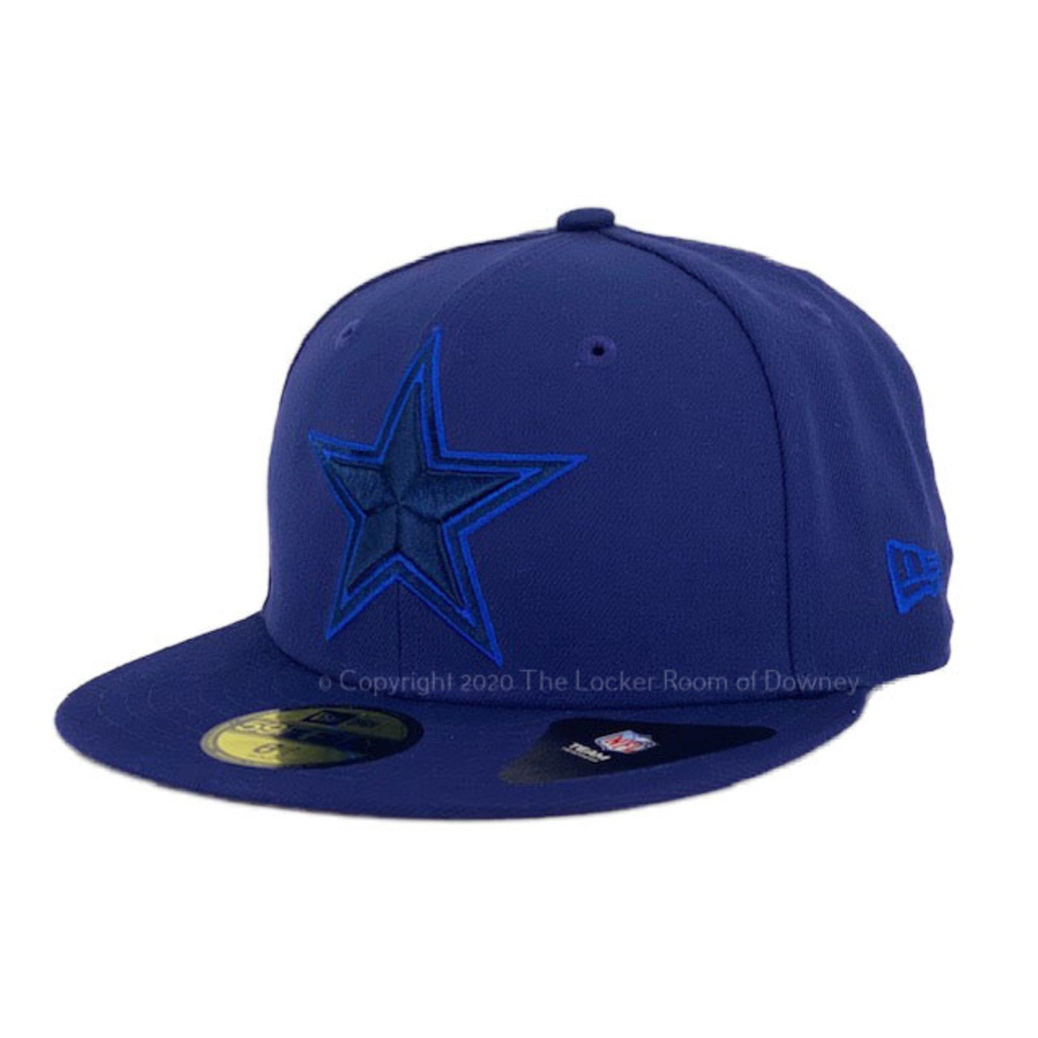 New Era Dallas Cowboy New Era League Pop Fitted 5950 Blue