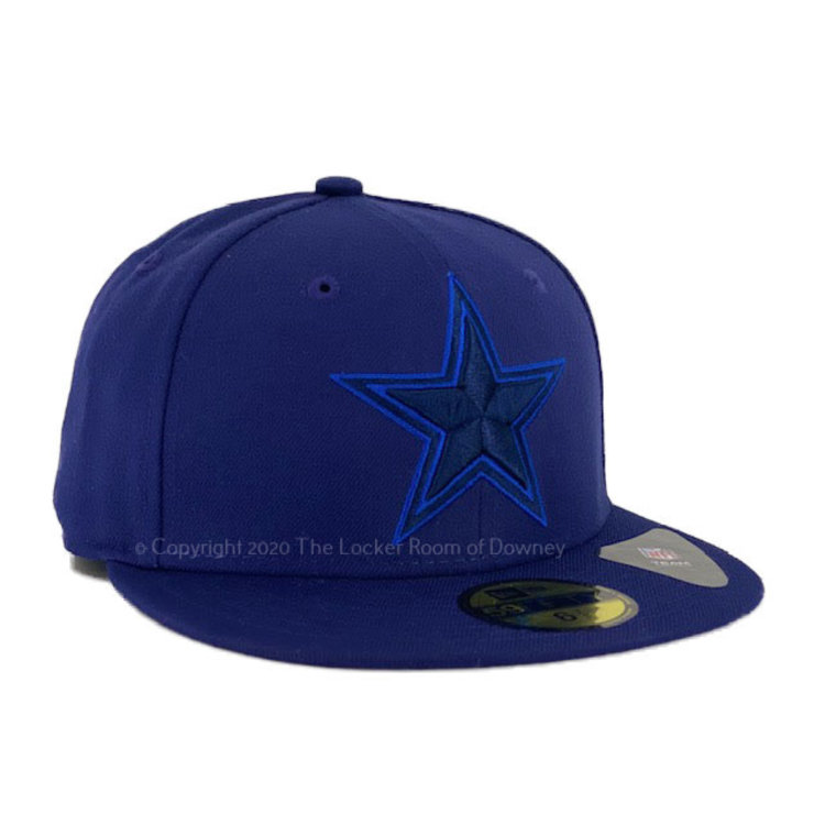 New Era Dallas Cowboy New Era  League Pop Fitted 5950 Blue