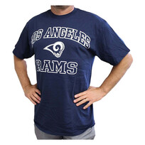 Majestic Rams M Heart & Soul III Nvy/Wh