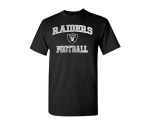 Raiders NE M Alpha Black T-Shirt - The Locker Room of Downey