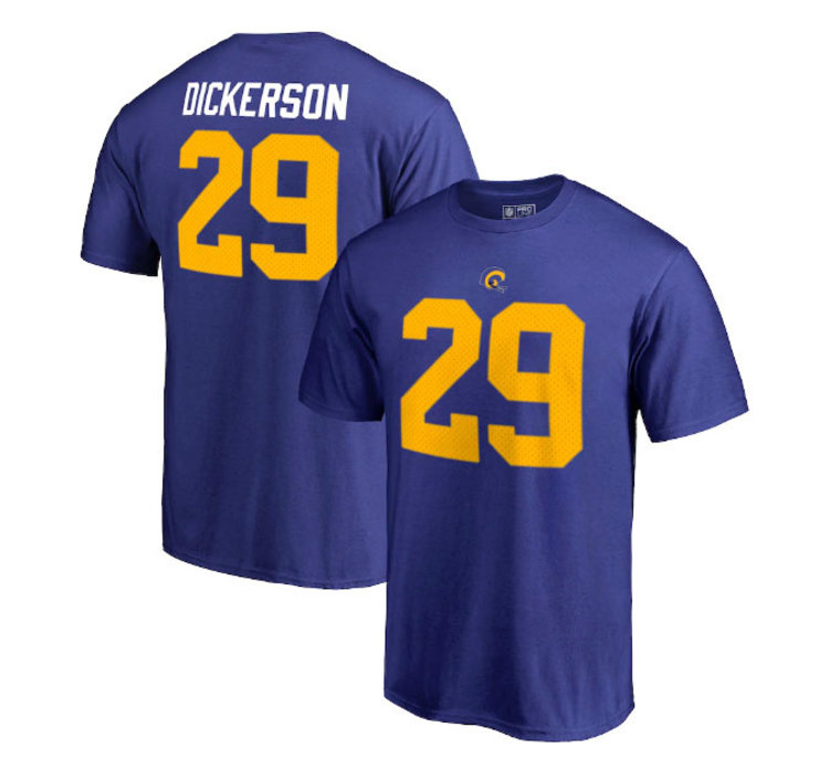 Majestic LA Rams M T-Shirt Dickerson #29