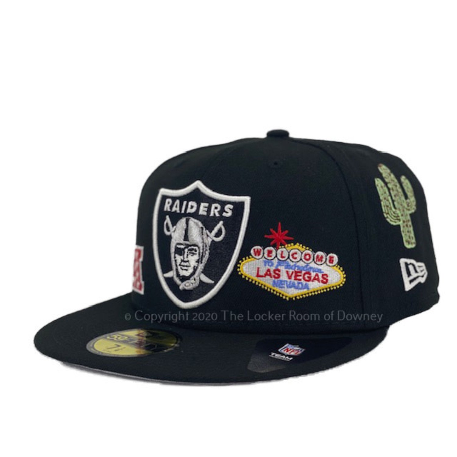 New Era Cloud Icon 5950 Las Vegas Raiders 60243761 7 1/4