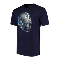 DCM NFL Dallas Cowboys M Stealth Helmet Tee Navy