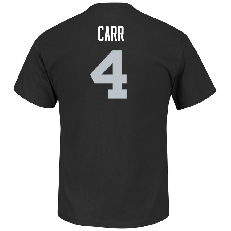 Majestic Raiders M Carr #4 Tee Black