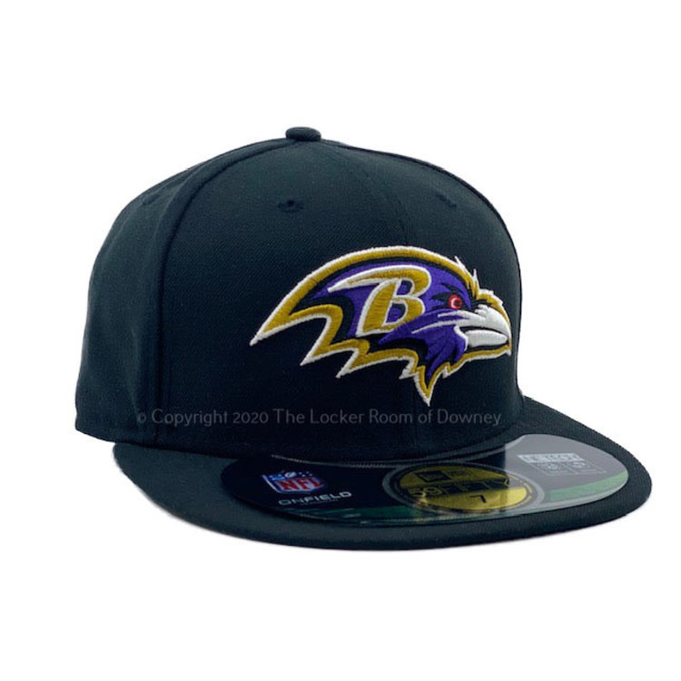 New Era Ravens On Field 5950 Black