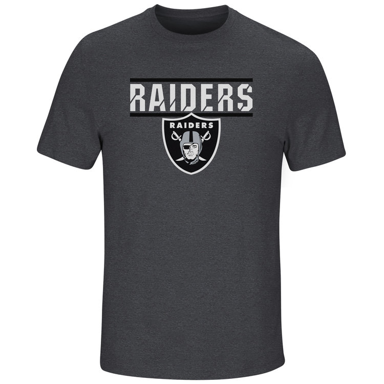 Majestic Raiders M Tee Flex Team Charcoal