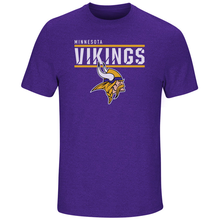 Majestic Vikings M Tee Flex Team Purple