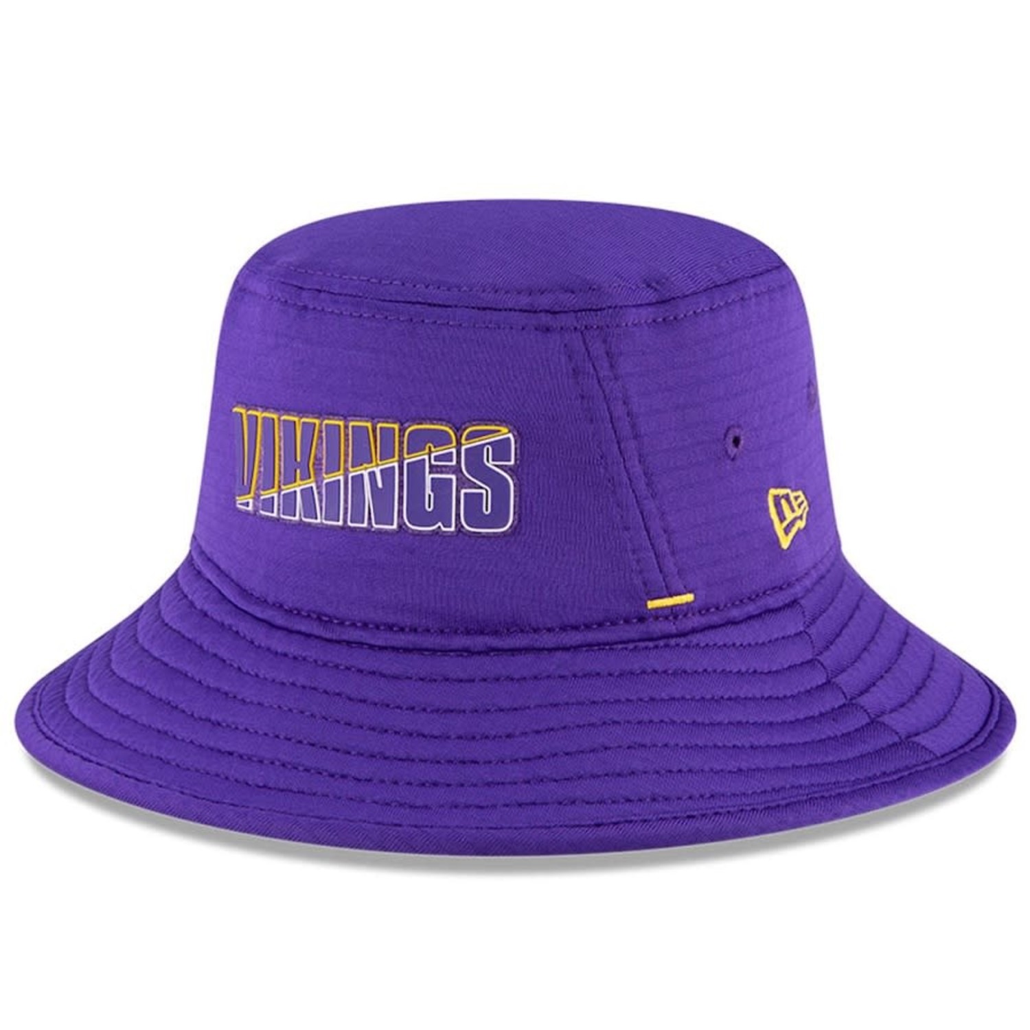 NEW ERA NFL MINNESOTA VIKINGS BUCKET HAT TRAINING Sz MEDIUM / LARGE