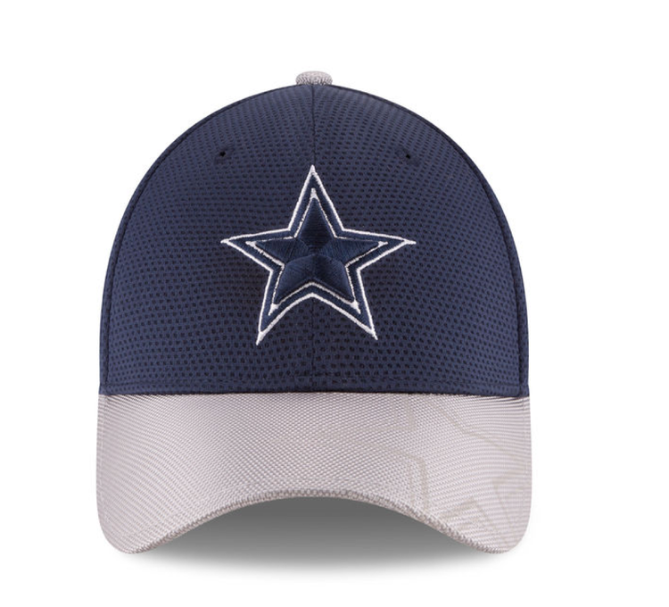 New Era NFL Dallas Cowboys 2016 On-Field Sideline Flex Navy/Gray