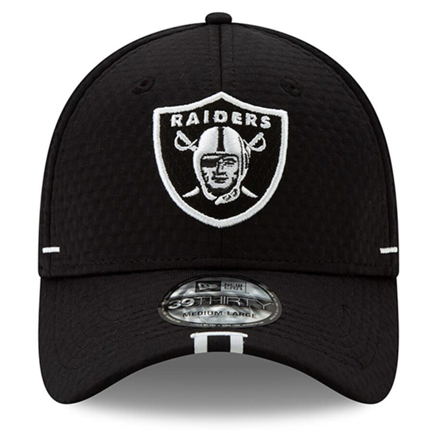 New Era 39Thirty Oakland Raiders Fitted baseball cap in black