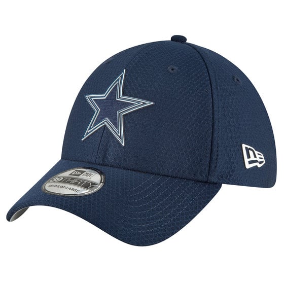 New Era Graphite/Navy Dallas Cowboys 2021 NFL Draft Trucker 39THIRTY Flex Hat