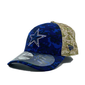 Dallas Cowboys Hat 39Thirty 2018 Salute to Service Cap Youth Size