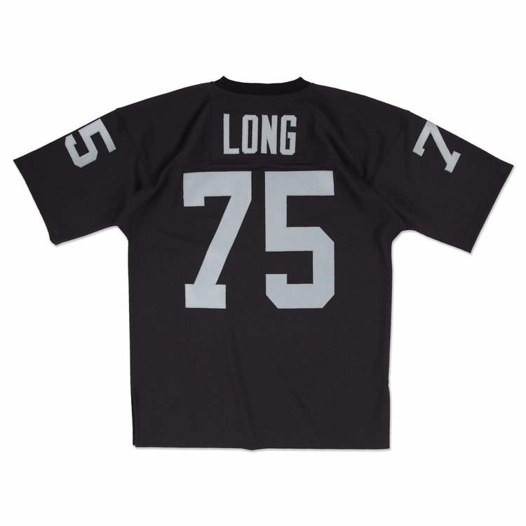 Mitchell and Ness LA Raiders Men's Mitchell & Ness Authentic 1983 Howie Long #75 Jersey Black