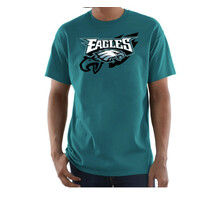 Majestic Eagles M Pick Six Tee Green