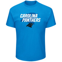 Majestic Panthers M Pick Six Tee Blue