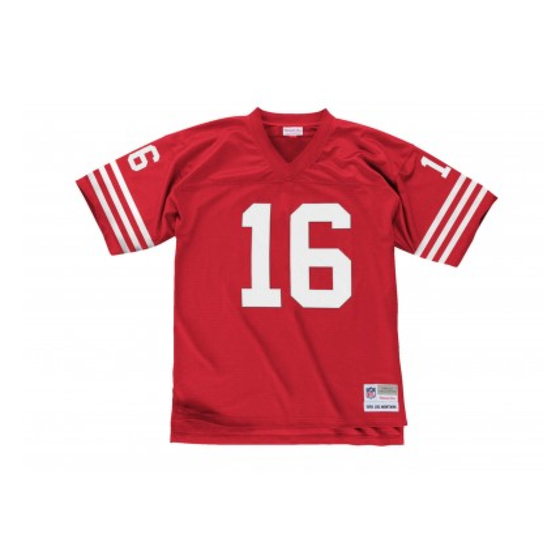 Mitchell and Ness NFL San Francisco 49ers Men's Mitchell & Ness 1990 Ronnie  Lott #42 Jersey Red