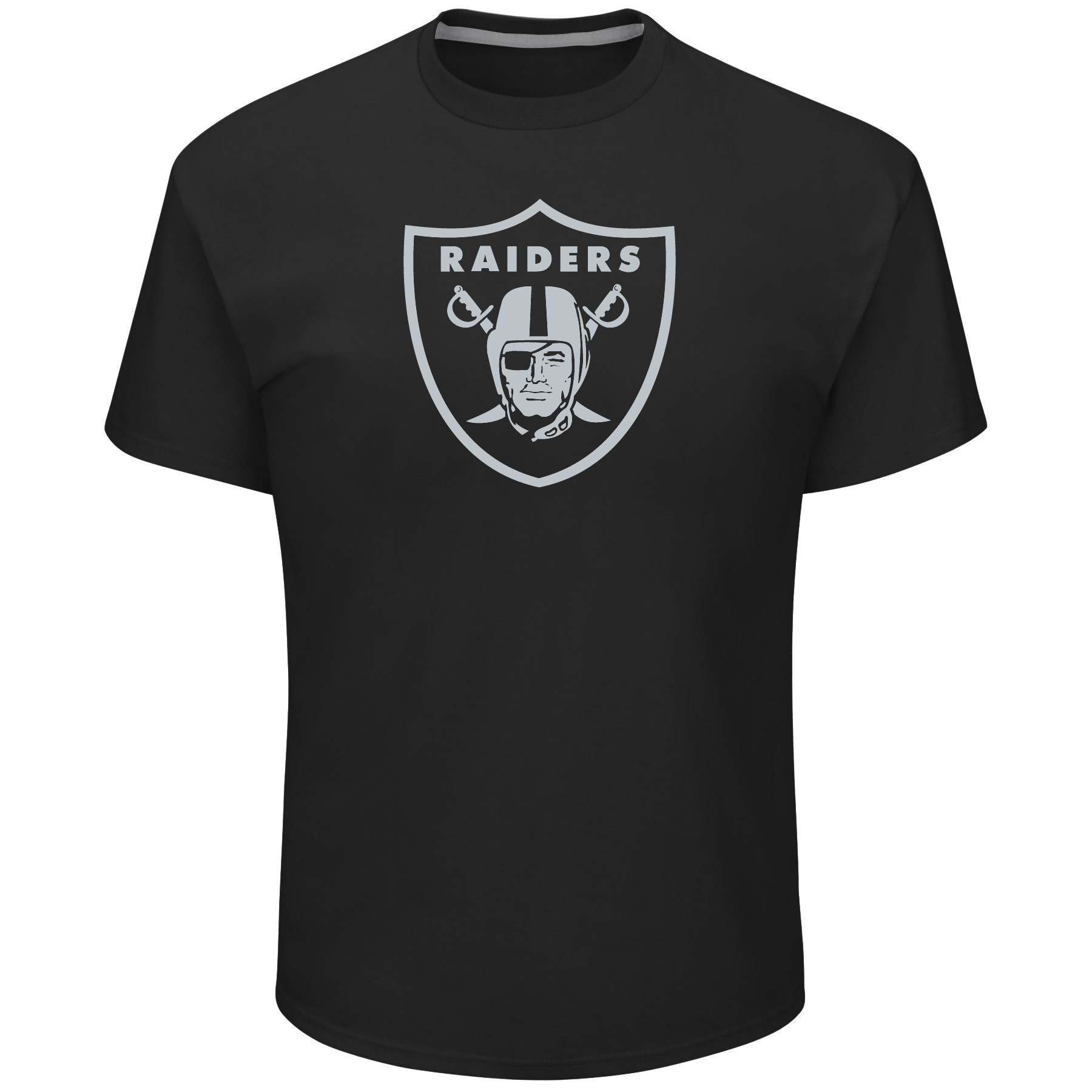 Raiders NE M Alpha Black T-Shirt - The Locker Room of Downey