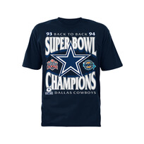DCM Cowboys M 60th Back to Back Tee