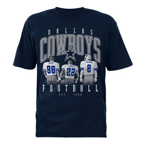 : NFL Dallas Cowboys Youth Practice Tee, XXS, Navy