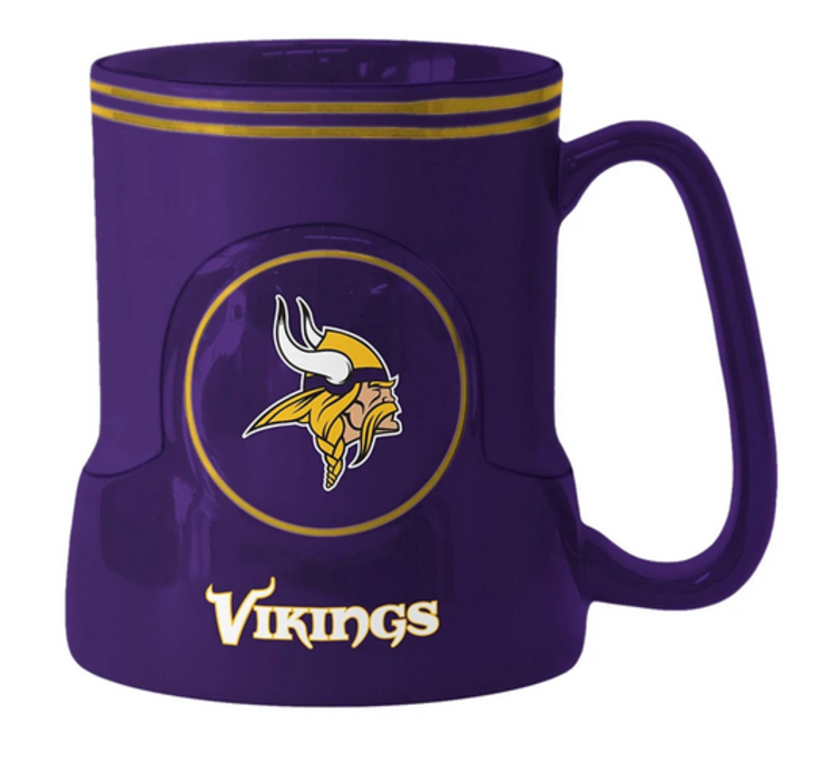 Boelter Game Time Mug 18oz NFL Vikings