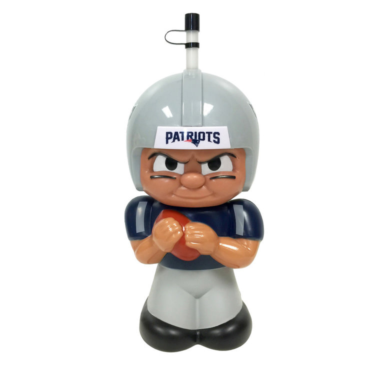 Party Animal, Inc. Big Sip 3D Water Bottle - NFL New England Patriots