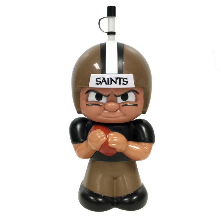Party Animal, Inc. Big Sip 3D Water Bottle - NFL New Orleans Saints