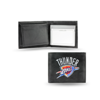Rico Industries NBA Oklahoma City Thunder Rico Embroidered Leather Billfold Wallet