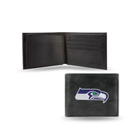 Rico Industries NFL Seattle Seahawks Rico Embroidered Leather Billfold Wallet