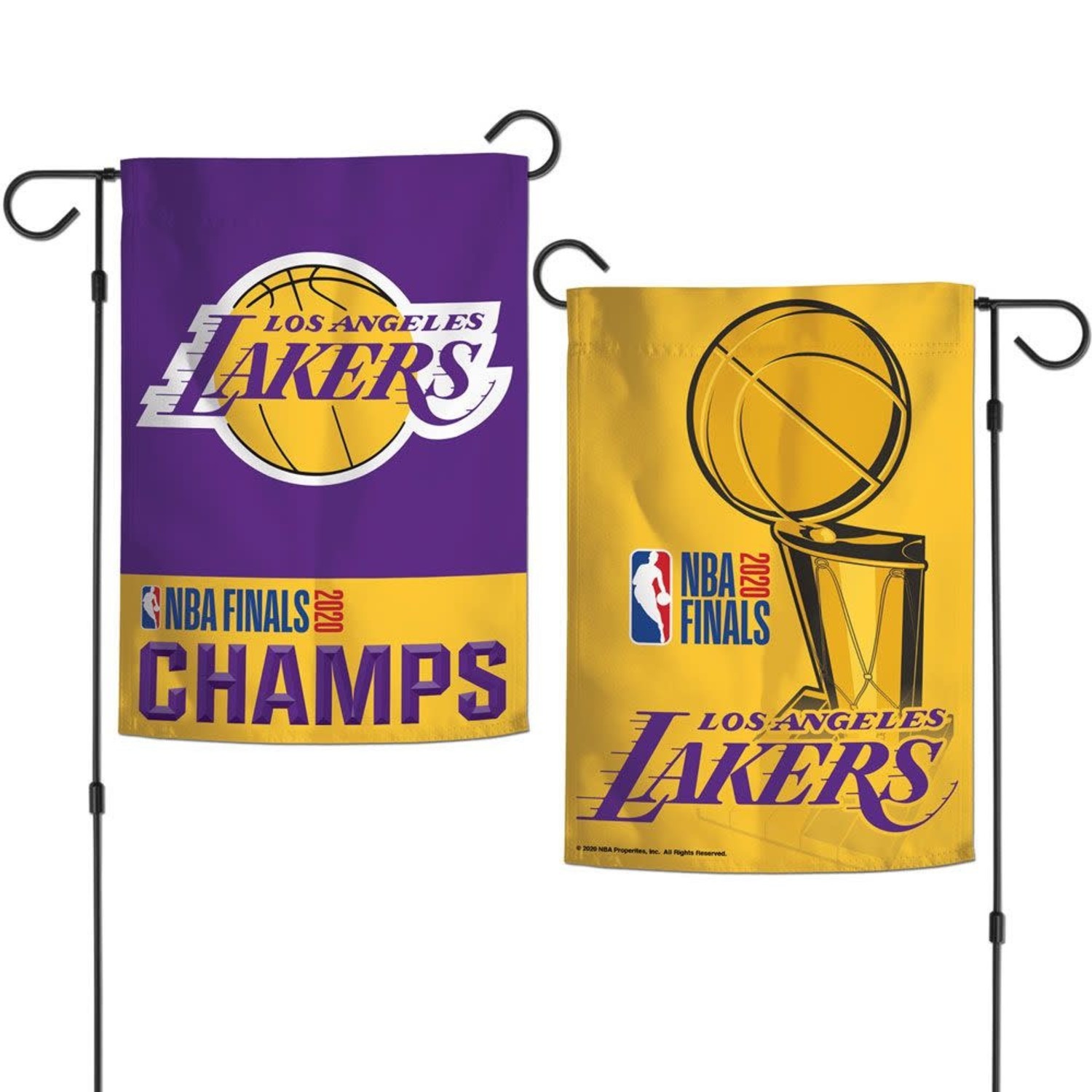 2020 Nba Finals Champs La Lakers Garden Flag The Locker Room Of Downey
