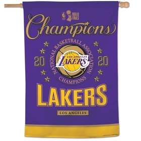 LA Lakers WinCraft 2020 NBA Finals Champions Locker Room 3' x 5' On-Court  Deluxe 1-Sided Flag - The Locker Room of Downey