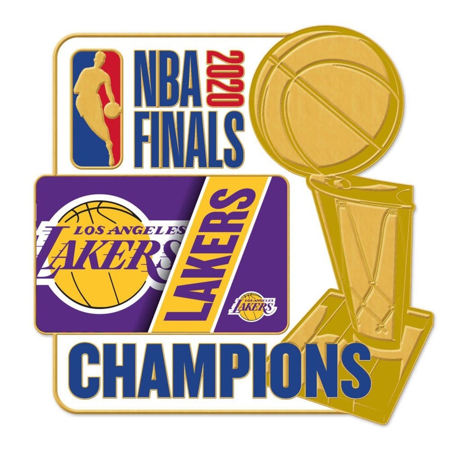 nba finals trophy lakers