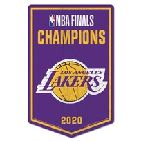 Wincraft 2020 NBA Finals Champs Los Angeles Lakers Wood Sign 11"x17" - 1/4" Thick