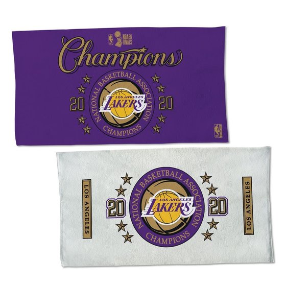 LA Lakers WinCraft 2020 NBA Finals Champions Locker Room 3' x 5' On-Court  Deluxe 1-Sided Flag - The Locker Room of Downey