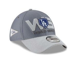 Dodgers New Era Gray 2018 National League Champions Locker Room