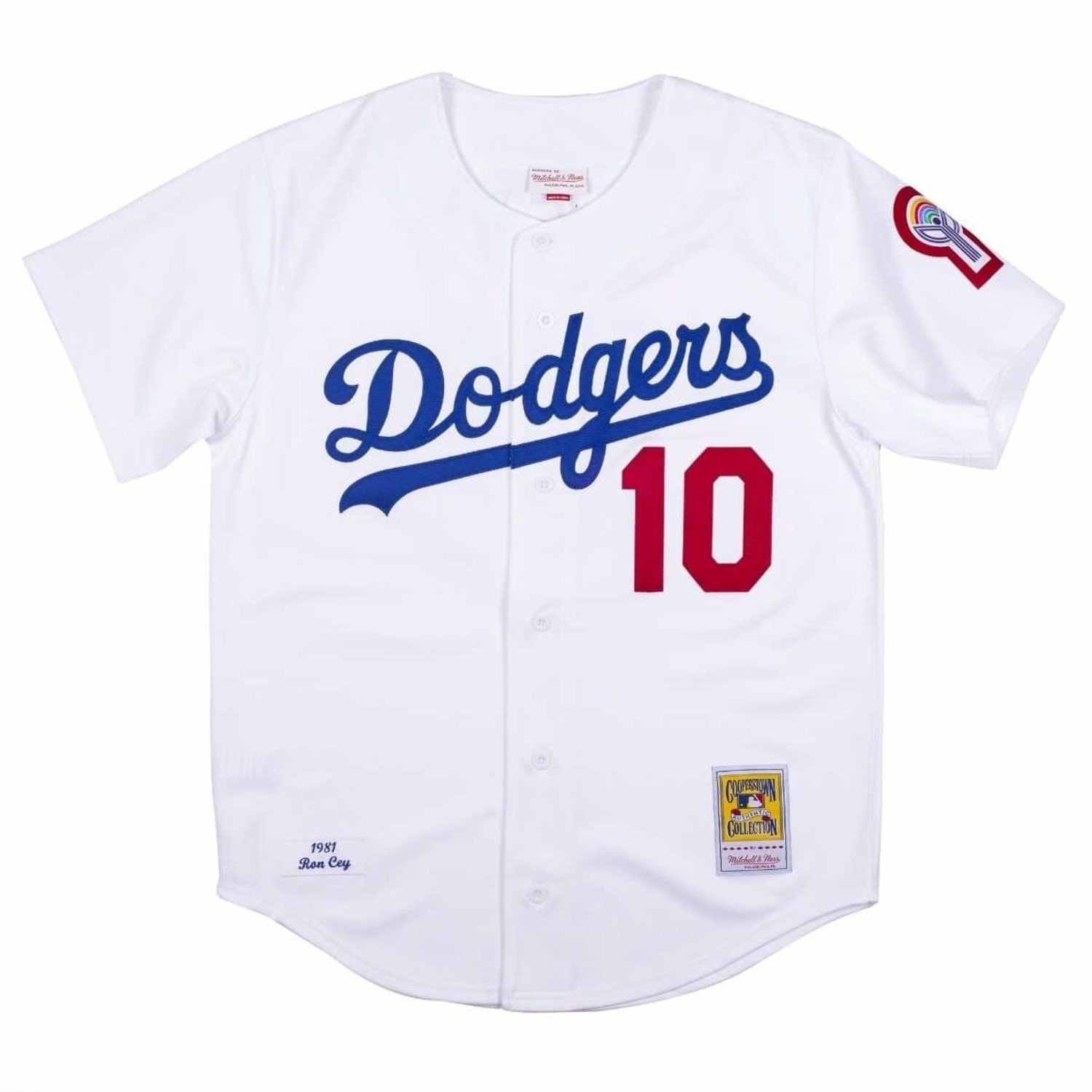 RON CEY Los Angeles Dodgers 1981 Majestic Throwback Away Baseball Jersey -  Custom Throwback Jerseys