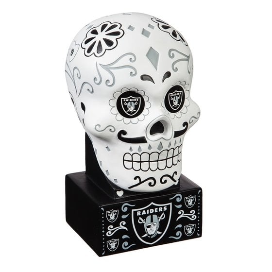 Arizona Cardinals Sugar Skull Statue