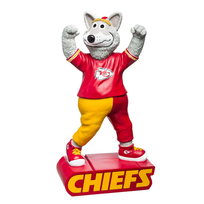 Evergreen Kansas City Chiefs Mascot Statue