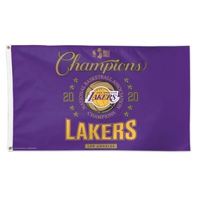 Rico Industries 2020 NBA Finals Champs LA Lakers Rico 3'x5' Banner Flag