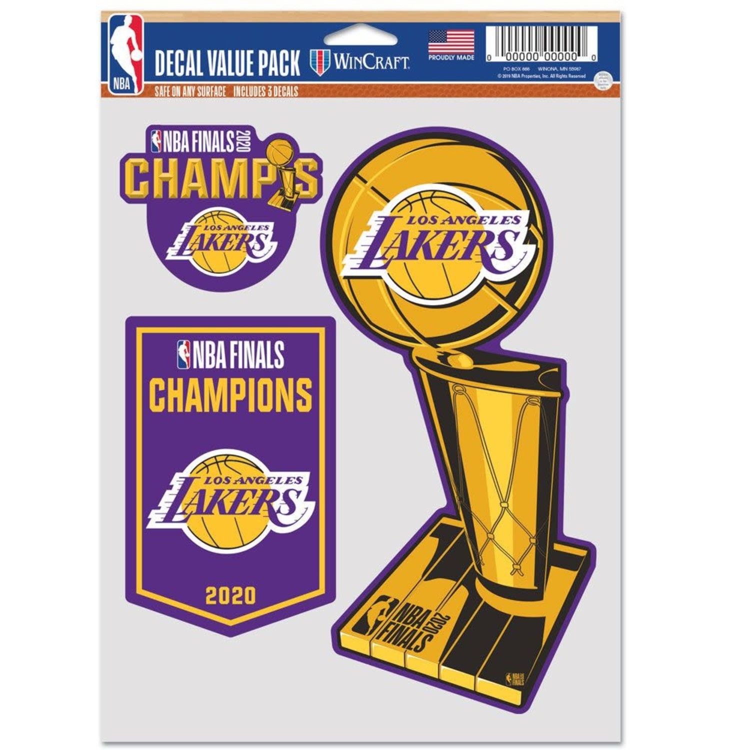 2020 NBA Finals Champs LA Lakers Rico 3'x5' Banner Flag - The Locker Room  of Downey