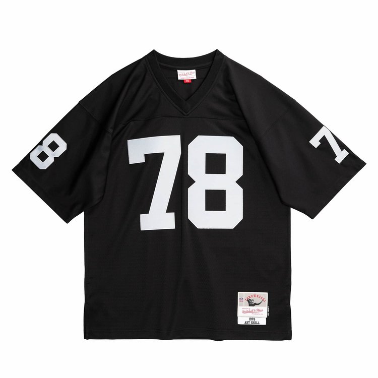 Mitchell and Ness LA Raiders Men's Mitchell & Ness 1976 Art Shell #78 Jersey Black