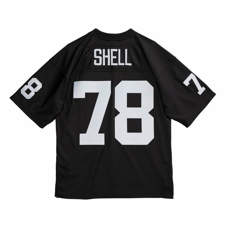 Mitchell and Ness LA Raiders Men's Mitchell & Ness 1976 Art Shell #78 Jersey Black