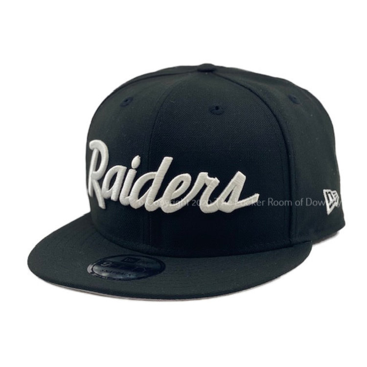 New Era Raiders Black Script 950