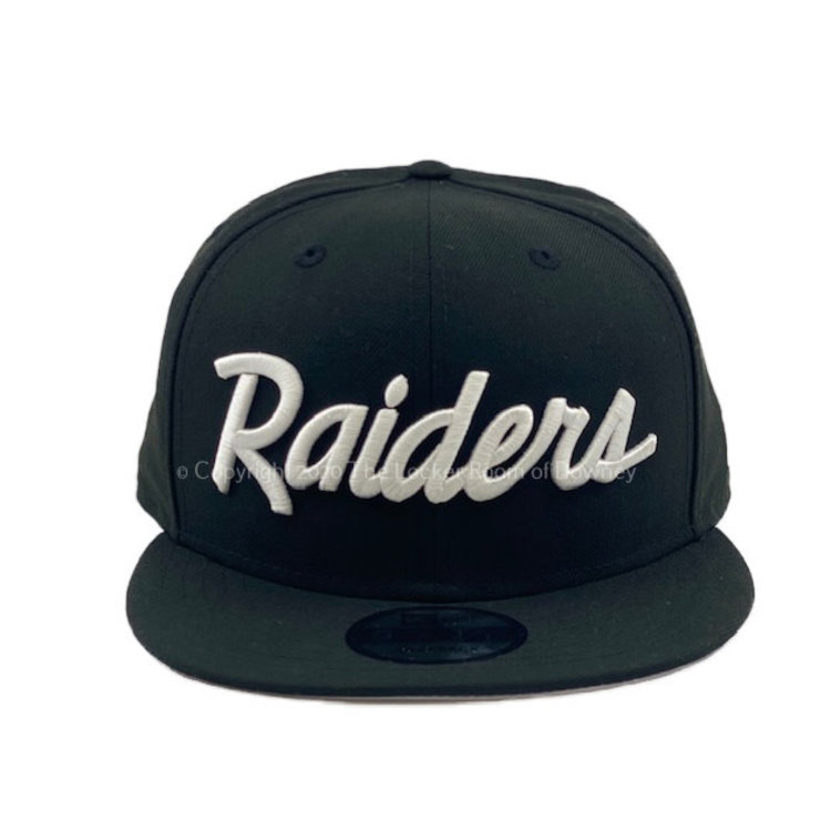 New Era Raiders Black Script 950